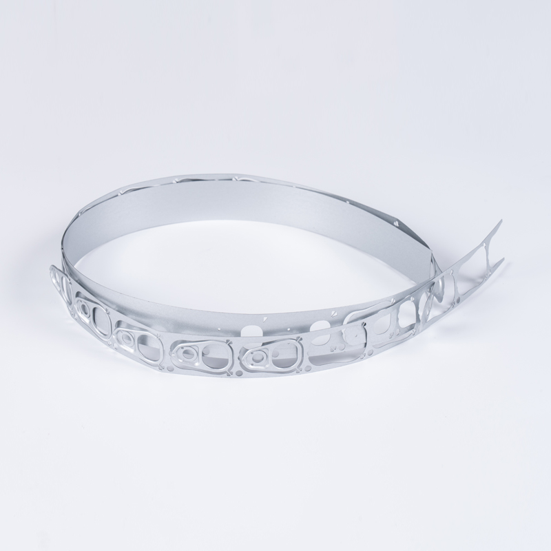 Gegalvaniseerde Ring Tab Stock Dubbelzijdig zilver